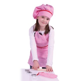 Bigjigs Toys Pink Set Chef