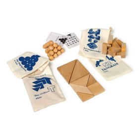 Small Foot Wooden set puzzli 4 kom u vrećicama, Small foot by Legler