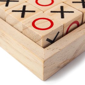 Bigjigs Toys Drvene tic-tac-toe kocke