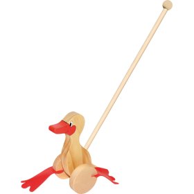 Mala igračka za povlačenje pačića tobogan, Small foot by Legler
