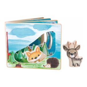 Interaktivna igra Small Foot Wooden slikovnica, small foot