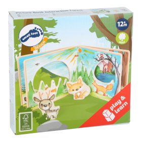 Interaktivna igra Small Foot Wooden slikovnica, Small foot by Legler