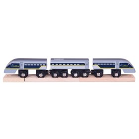 Bigjigs Rail Express Eurostar E320 + 3 tračnice