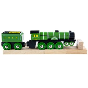 Bigjigs Rail Drvena replika lokomotive Flying Scotsman, Bigjigs Rail