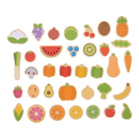Bigjigs Toys Magneti za voće i povrće