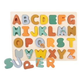 Small Foot Jigsaw Puzzle Safari Alphabet