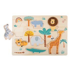 Small Foot Insert drvena slagalica Safari, Small foot by Legler