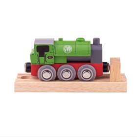 Bigjigs Rail GWR drvena lokomotiva zelena
