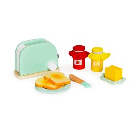 Drveni toster s dodacima, EcoToys