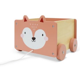 Drvena kolica - lisica, EcoToys