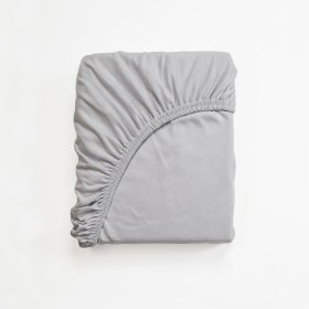 Pamučna posteljina 200x180 cm - siva