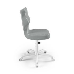 Ergonomska radna stolica prilagođena visini od 146-176,5 cm - siva