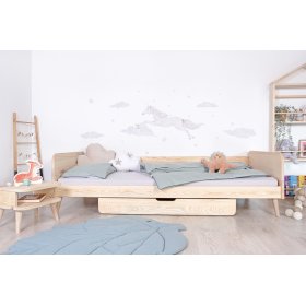 Pruduljivi krevet Nell 2u1 - lakiran, Ourbaby