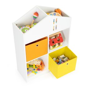 Kućna biblioteka s kutijama za pohranu, EcoToys