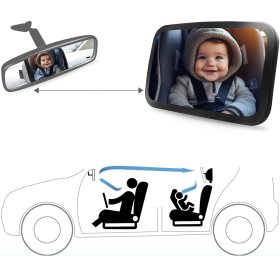 DZIV Ogledalo za promatranje djeteta u autu, Sipo