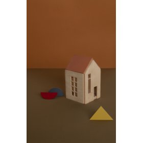 Magnetna Montessori drvena kućica - terra, Babai