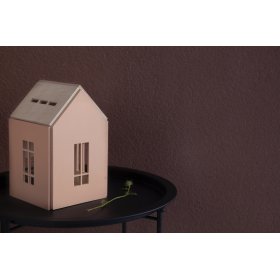 Magnetna Montessori drvena kućica - roza, OKT