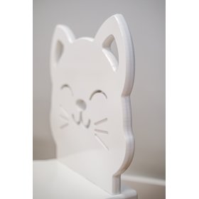 Dječja stolica - Cat - bijela