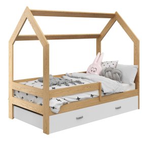 Kućni krevet Paula s pregradom 160 x 80 cm - bor, Magnat