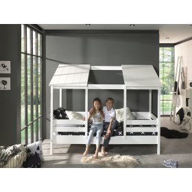 Dječji krevet u obliku kućice Malia - bijeli