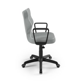 Uredska stolica prilagođena visini 159 - 188 cm - siva