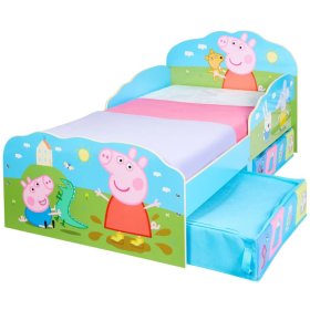 Dječji krevet Peppa Pig s kutijama za odlaganje, Moose Toys Ltd 