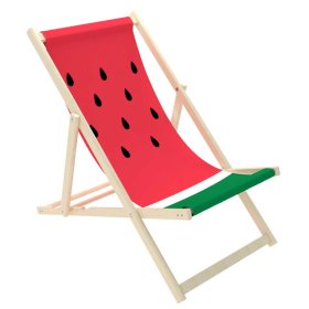 Stolica za plažu od lubenice