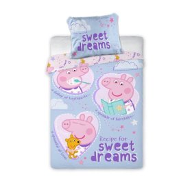 Dječja posteljina Sweet Dreams Piggy Peppy, Faro, Peppa pig