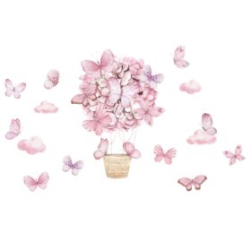 Zidne naljepnice - Pink leptiri