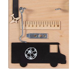 Activity board Psić - prirodni