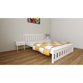 Drveni krevet Ada 200 x 120 cm - bijeli