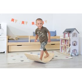 Drvena ploča za ravnotežu - prirodna, EVA TOYS