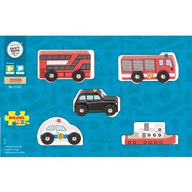 Bigjigs Rail City Cars