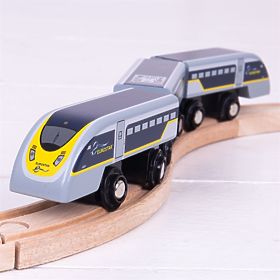Bigjigs Rail Express Eurostar E320 + 3 tračnice