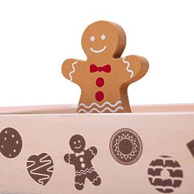 Bigjigs Toys Box s drvenim keksima