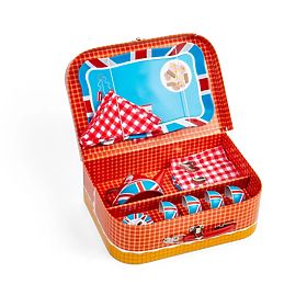 Bigjigs Toys Čajni set u kovčegu London, Bigjigs Toys