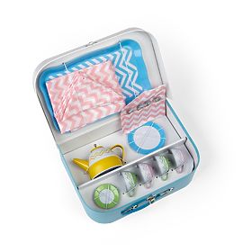 Bigjigs Toys Čajni set u kovčegu