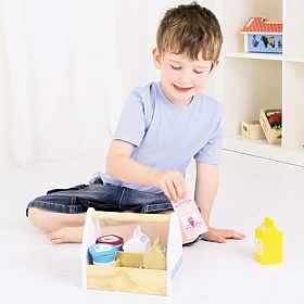 Bigjigs Toys Cocktail proizvodi u prijenosnoj kutiji