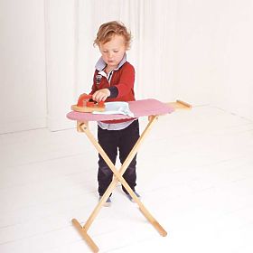 Bigjigs Toys Drvena daska za glačanje s glačalom - oštećena ambalaža, Bigjigs Toys