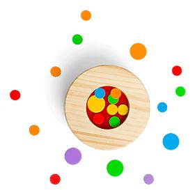 Bigjigs Toys Drvene buhe