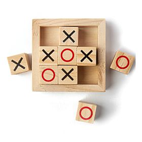 Bigjigs Toys Drvene tic-tac-toe kocke