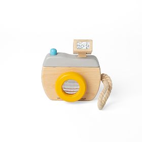 Bigjigs Toys Drveni fotoaparat s bljeskalicom, Bigjigs Toys