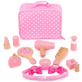 Bigjigs Toys Drveni kozmetički set, Bigjigs Toys