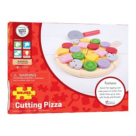 Bigjigs Toys Drveni rezač za pizzu