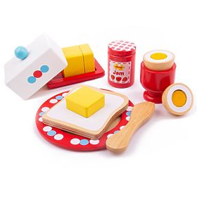 Bigjigs Toys Drveni set za doručak, Bigjigs Toys