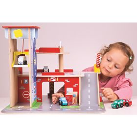 Bigjigs Toys Garaža s parkiralištem, Bigjigs Toys