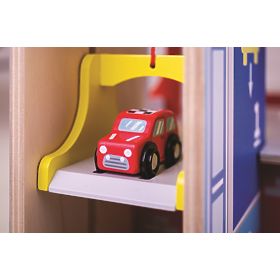 Bigjigs Toys Garaža s parkiralištem