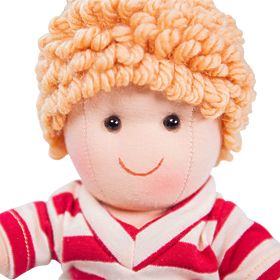 Bigjigs Toys Platnena lutka Harry 28 cm