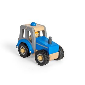 Bigjigs Toys Plavi traktor, Bigjigs Toys