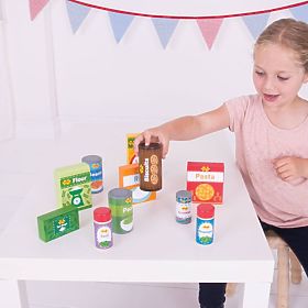 Bigjigs Toys Set trajnih namirnica, Bigjigs Toys